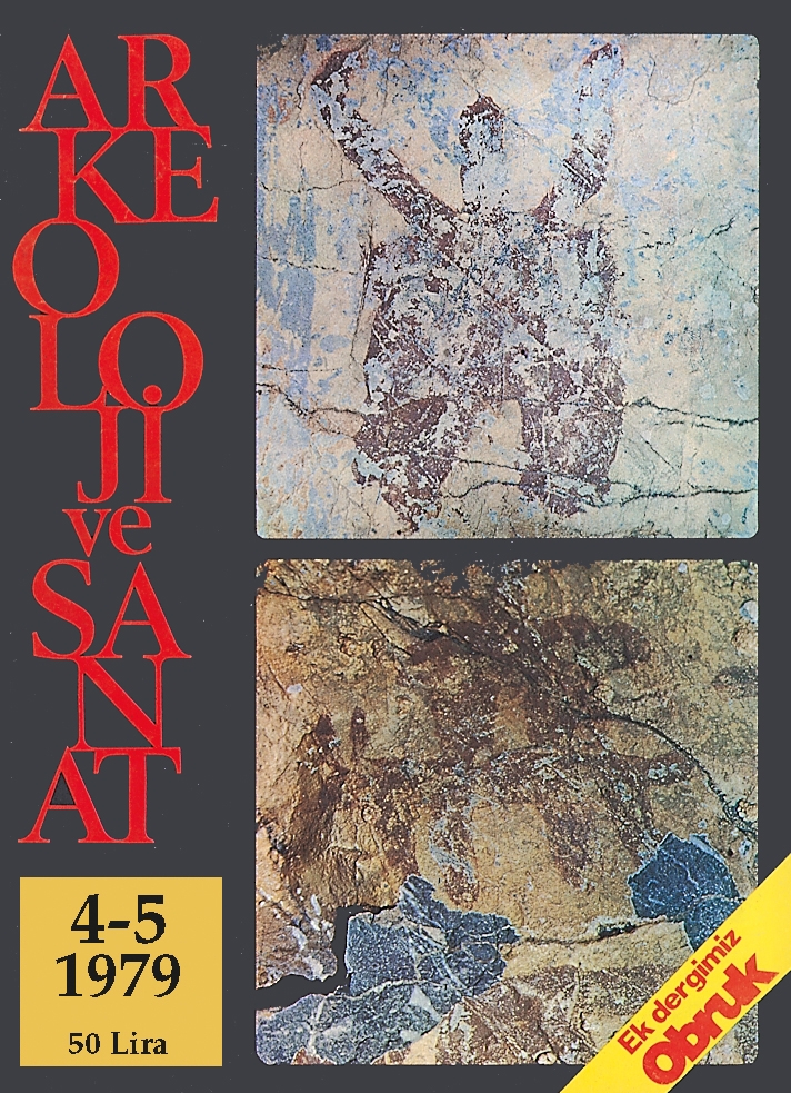  Arkeoloji ve Sanat Dergisi Sayı 4-5