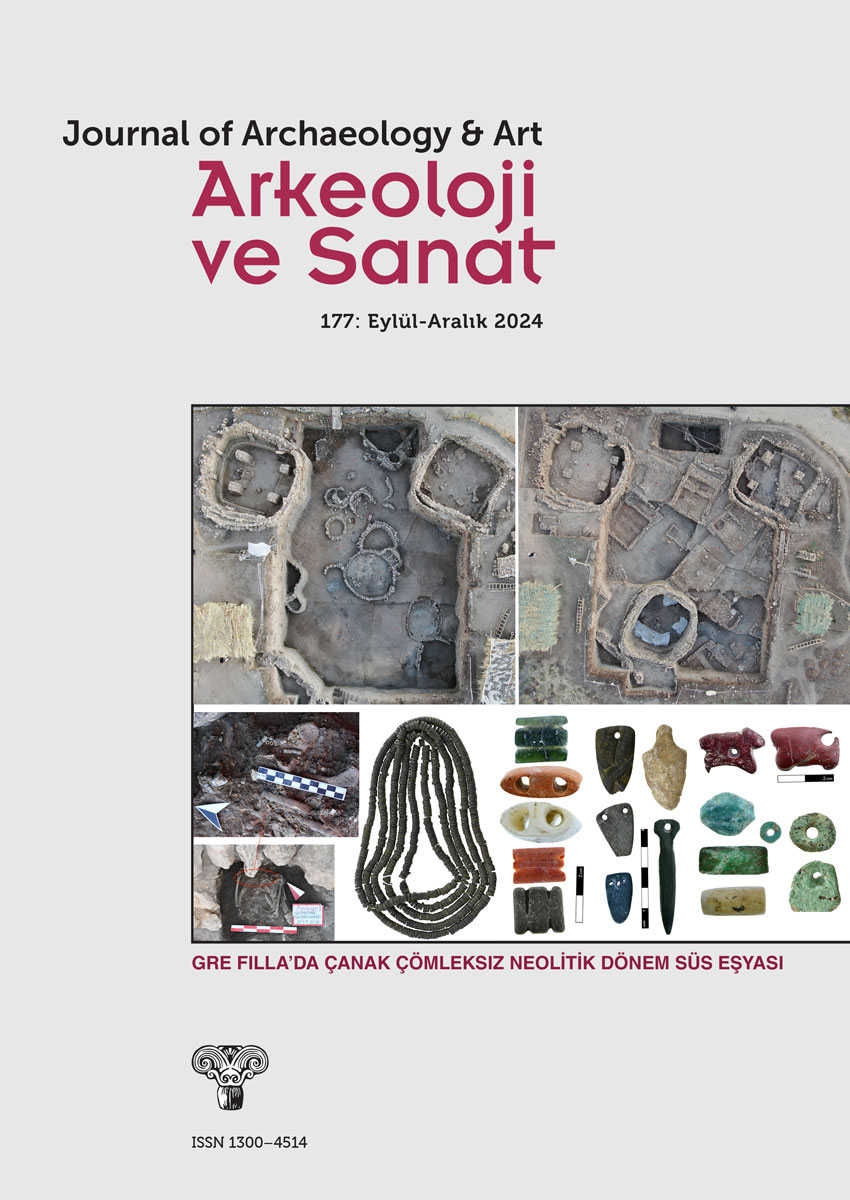 Arkeoloji ve Sanat Dergisi Sayı 177
