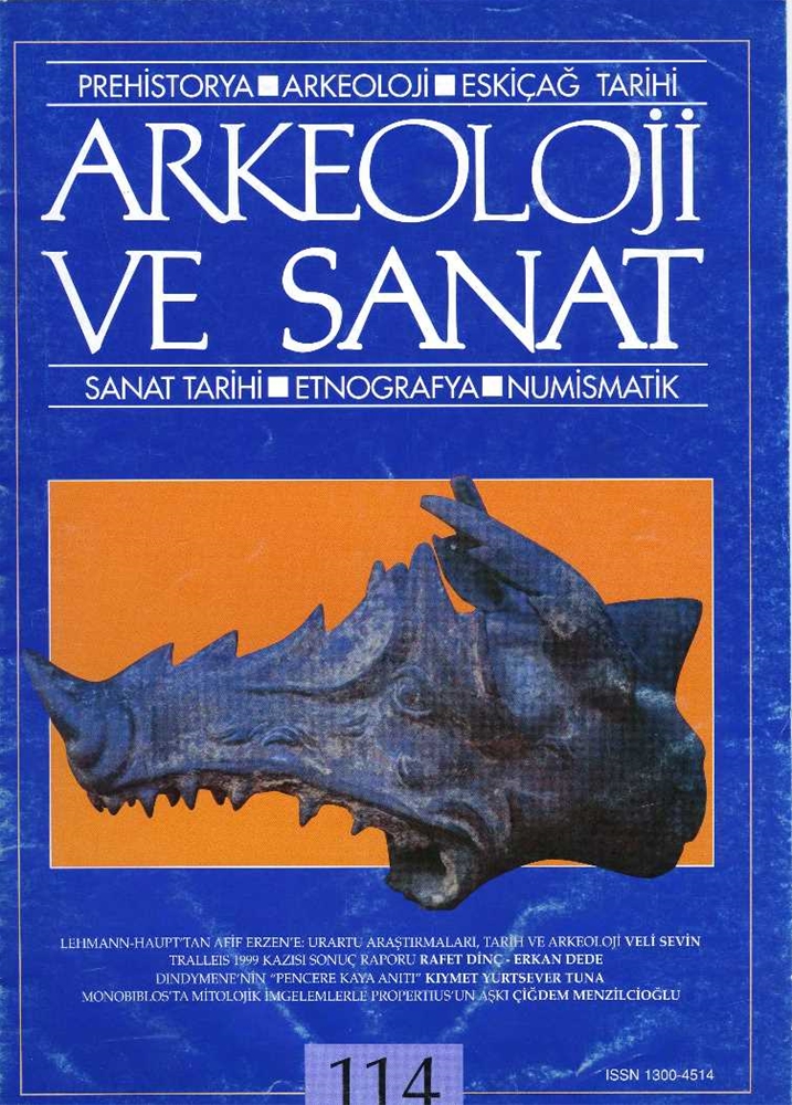 Arkeoloji ve Sanat Dergisi Sayı 114