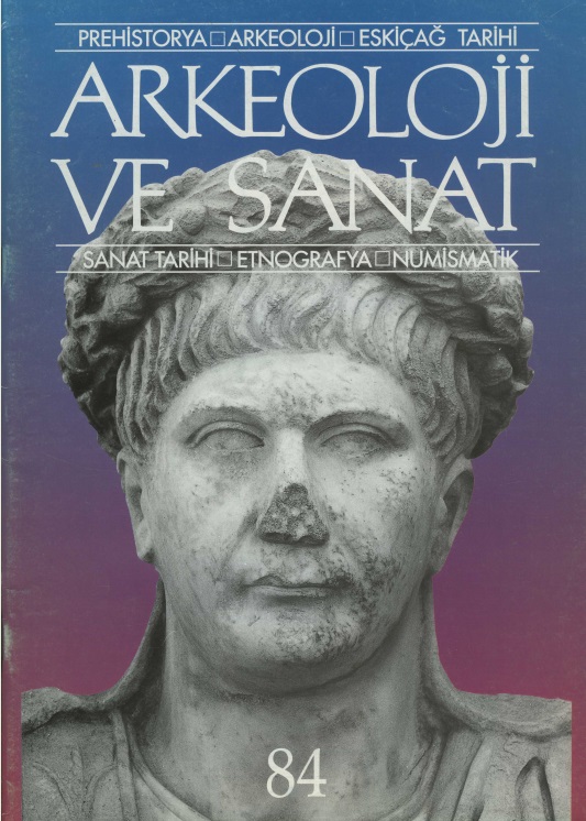 Arkeoloji ve Sanat Dergisi Sayı 84