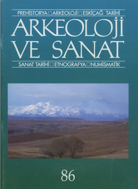 Arkeoloji ve Sanat Dergisi Sayı 86